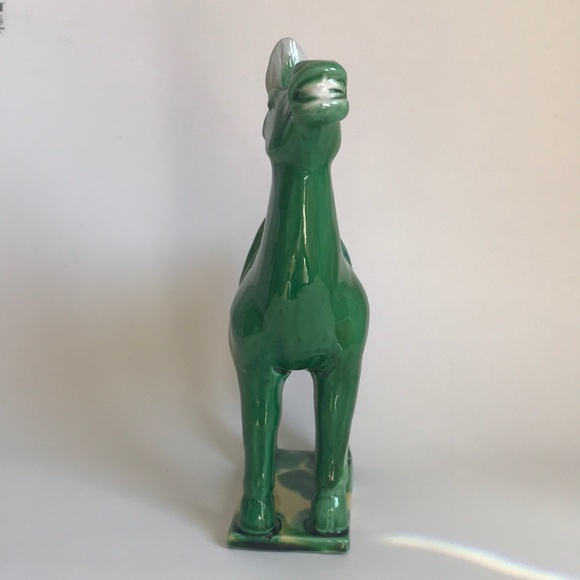 Decorative Horse Colorful Glazed Ceramic - Picture 3 of 8